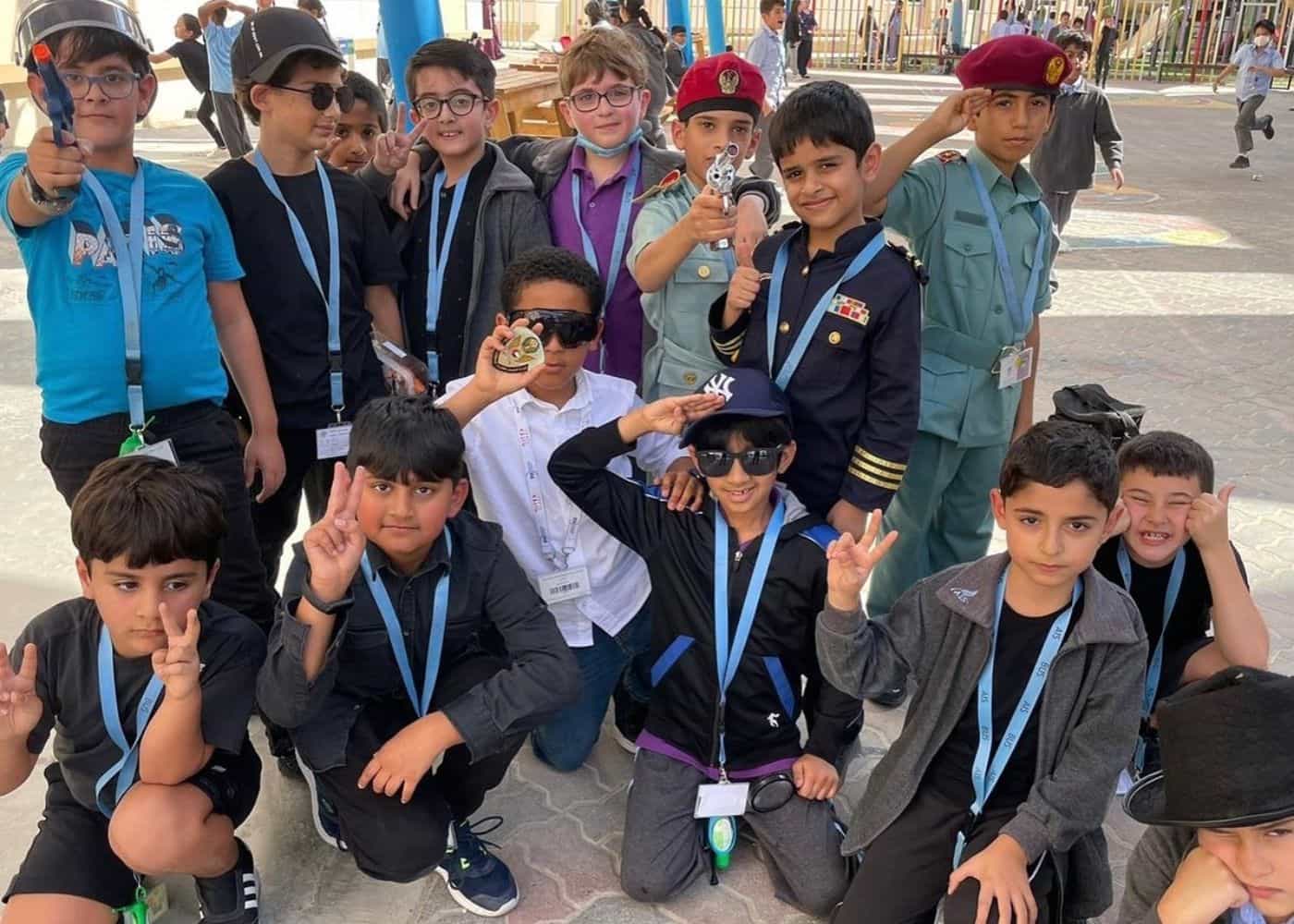 Grade 3 students of Abu Dhabi International School at the Investigation event