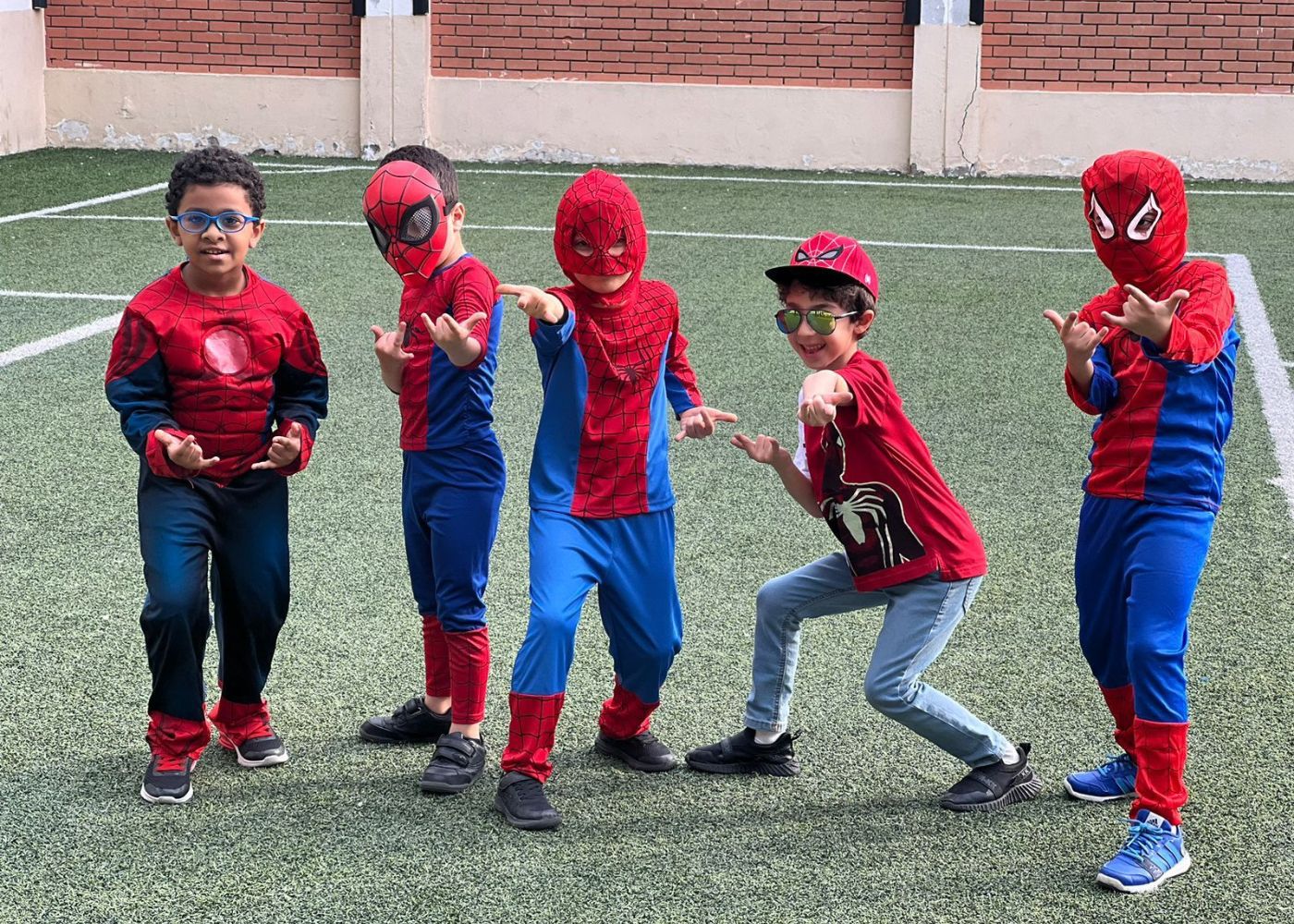 Students of AIS dressed up as different characters for the Book Character Dress Up event